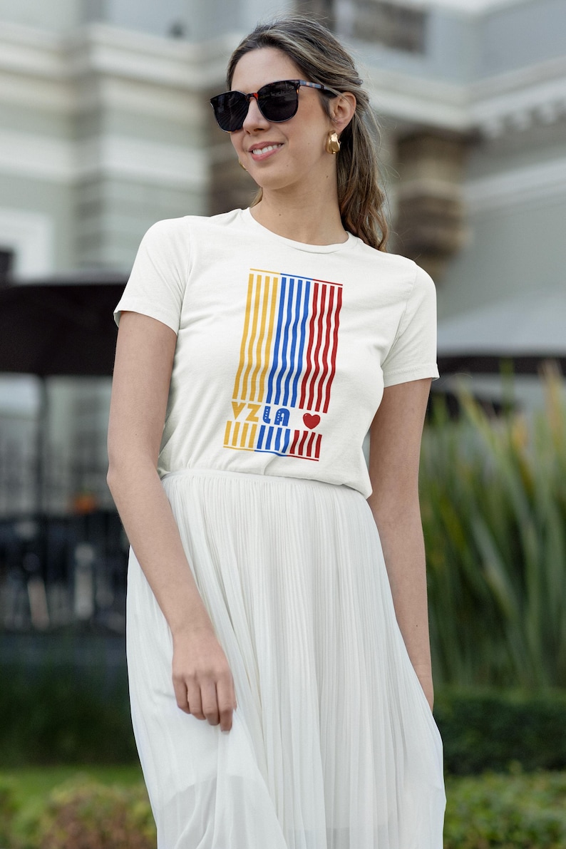 Venezuela tricolor lettering, 3 designs in SVG, PNG, and JPG formats image 2