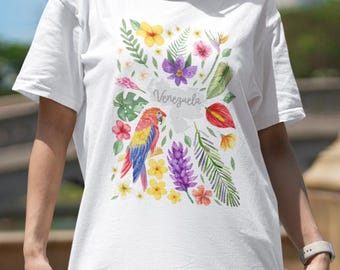 Venezuela blooms (watercolor), design Svg, Png, Jpg.
