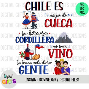 Chile es, design Svg, Png, Jpg.
