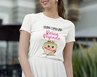Divine as a reina pepiada, design Svg, Png, Jpg.
