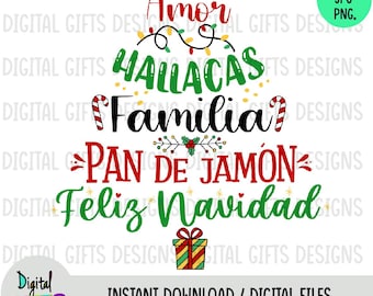 Little Venezuela Tree, Design in JPG, PNG, SVG formats