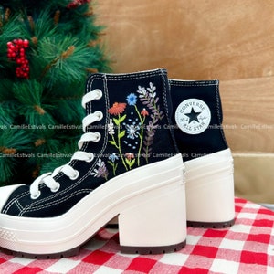 High Heel Converse Etsy Finland