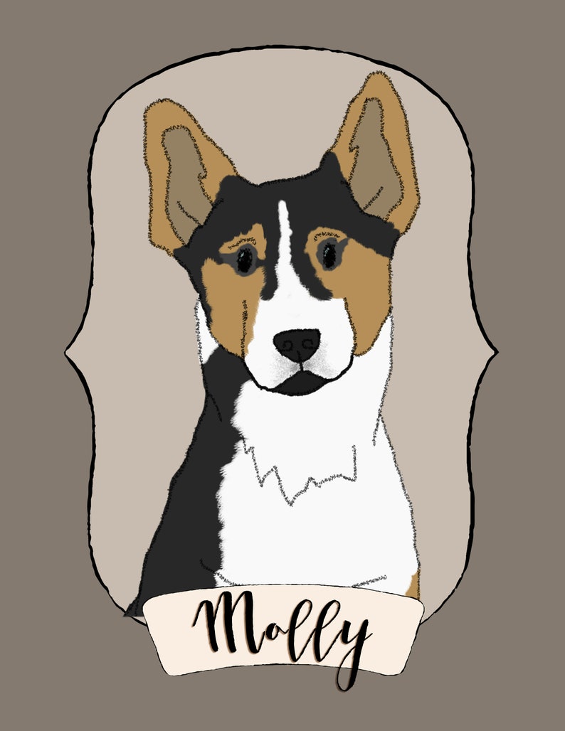 Custom dog portrait Mother/'s day gift Pet Loss Gift custom caricature Funny dog dog mom Pet portrait dog dad cat portrait pet memorial