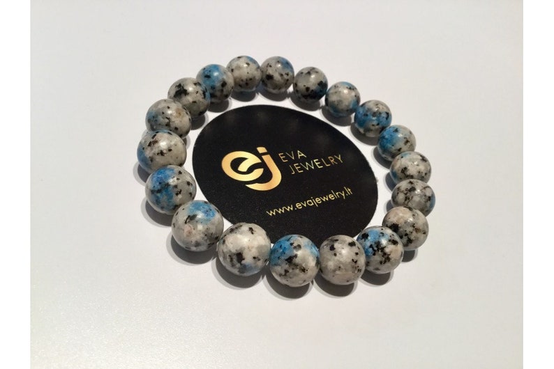 K2 Pakistan Granite Bracelet Beutiful Handmade 10mm Beaded Gemstone