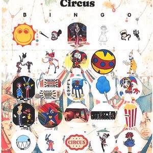The Amazing Digital Circus Bingo