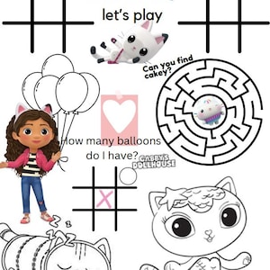 Gabby&#39;s Dollhouse Activity