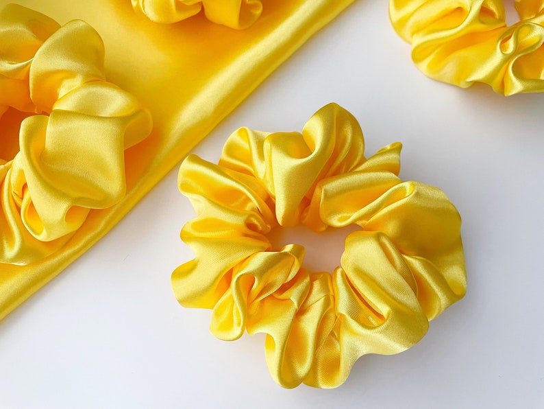 Silk Scrunchies Uk Hair Scrunchies Bridesmaid Scrunchie Etsy