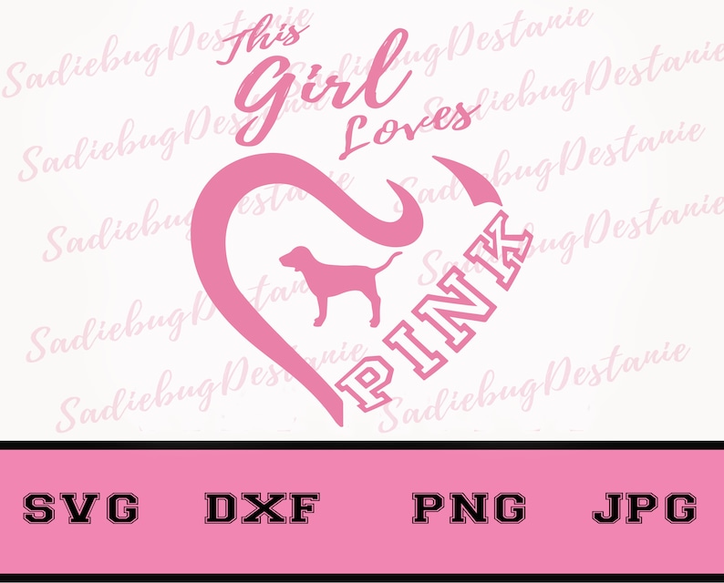 Download Bundle Love Pink SVG File Love Pink Clip Art Pink Nation ...