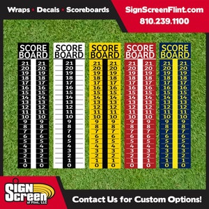 Cornhole Scoreboard/Score Keeper Sign/ Horseshoe Score/ Score /Bean Bag Toss