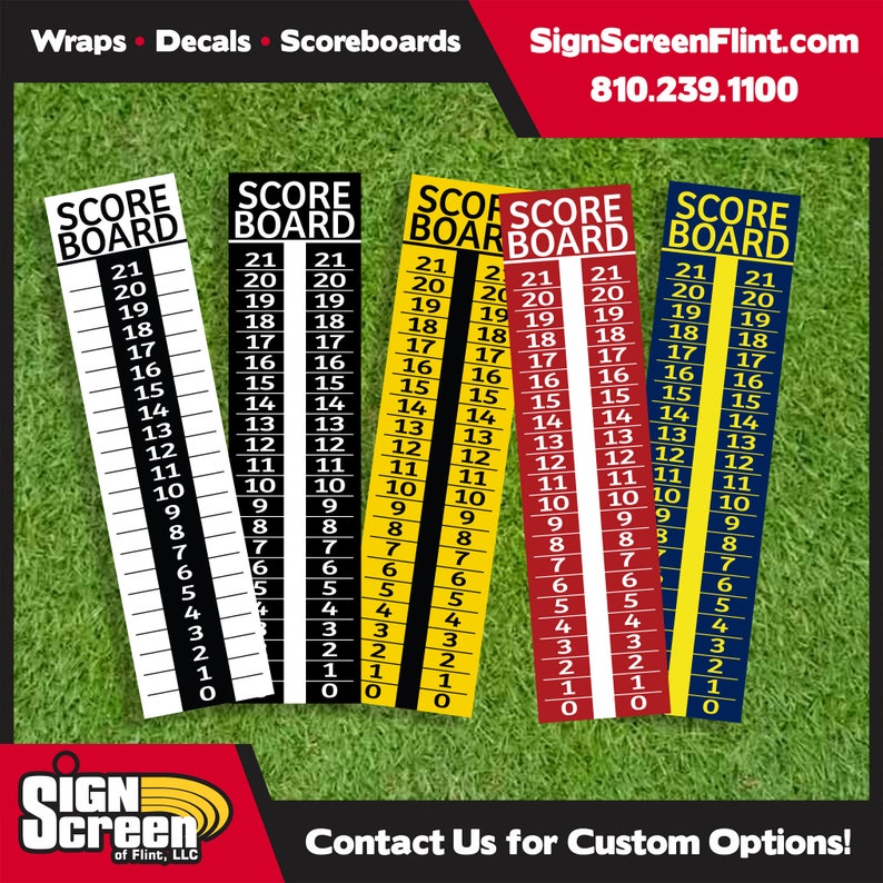 Cornhole Scoreboard/score Keeper Sign/ Horseshoe Score/ Score /bean Bag Toss Etsy