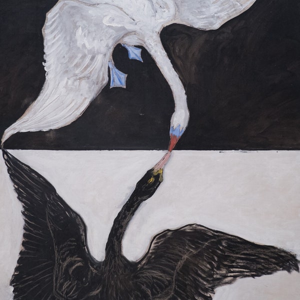 Hilma Af Klint - The Swan No. 1 Groep IX, Instant Digitale Download