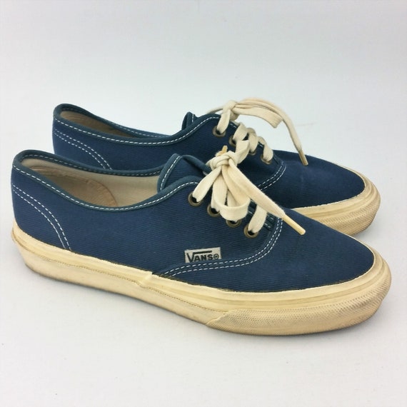 blue vans size 6