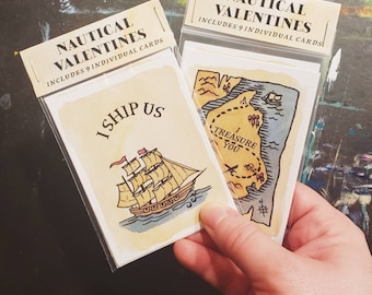 Punny Nautical Valentines