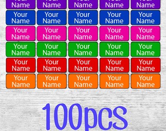 Small quantity clothing labels