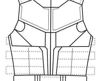 roblox bulletproof vest template