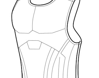 PATTERN: Hero tactical vest with thighs and codpiece