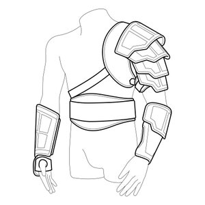 PATTERN: LARP Rogue Armor Accessories