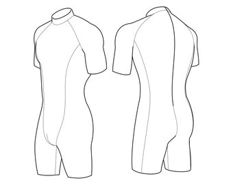 PATTERN: Men's Supersuit Base