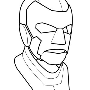 SCHAUMSTOFF VORLAGE: Helm, Maske und Ohrenschützer