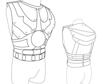 PATTERN: Desert Prince Armor Vest