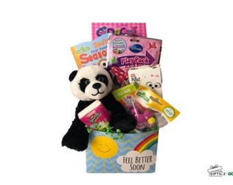 get well basket for little girl