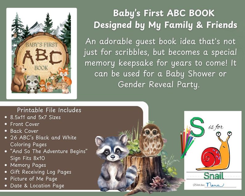 adventure awaits baby shower gift