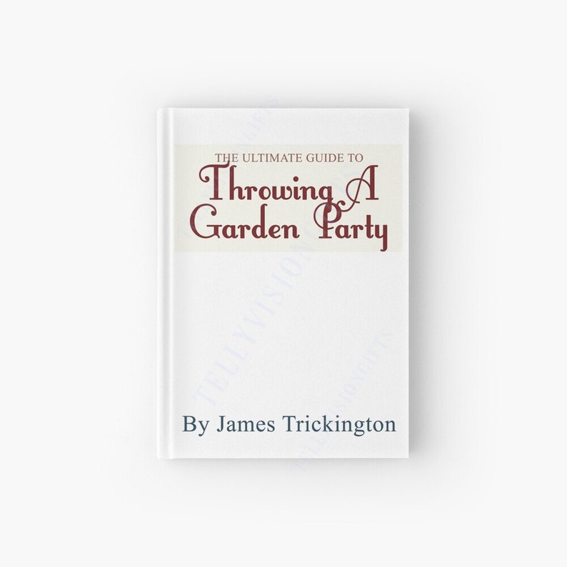 The Office the Ultimate Guide to Throwing a Garden Party by James Trickington Etsy