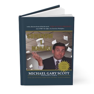 Somehow I Manage Notebook Michael Scott The Office Journal Funny TV Show Gift