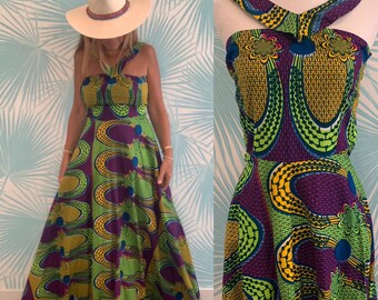 african vintage dresses
