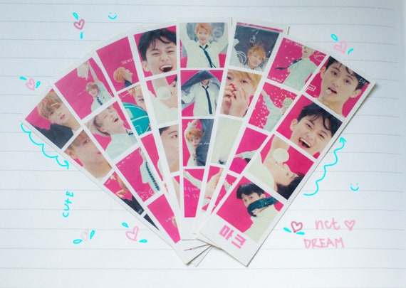 Dear Dream Stickers Nct Dream Nct Kpop Etsy