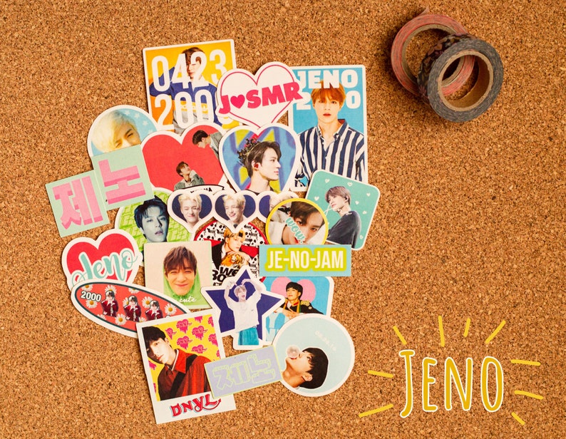 nct dream 0t7 bias stickers nct kpop etsy