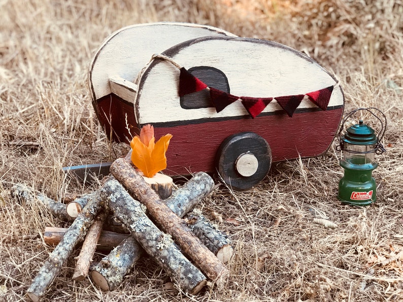 Campfire Photo Prop Log Fire Prop Rustic Camping Prop Etsy