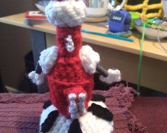 Tiny Tom Servo Crochet Pattern