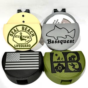 Custom 3D Printed Zn Holster Carrier with Clip for Pants or Backpack