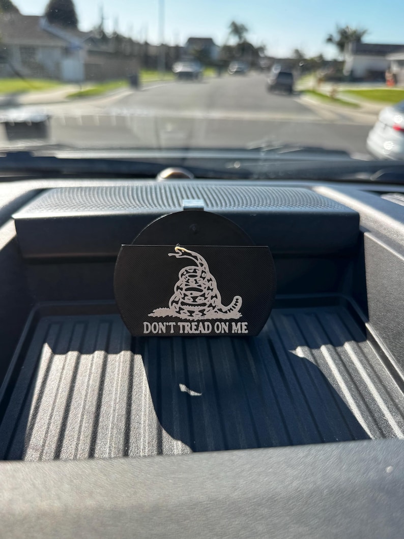 3D Printed Zn Can Holder – Personalized Visor Clip, USA Made image 2