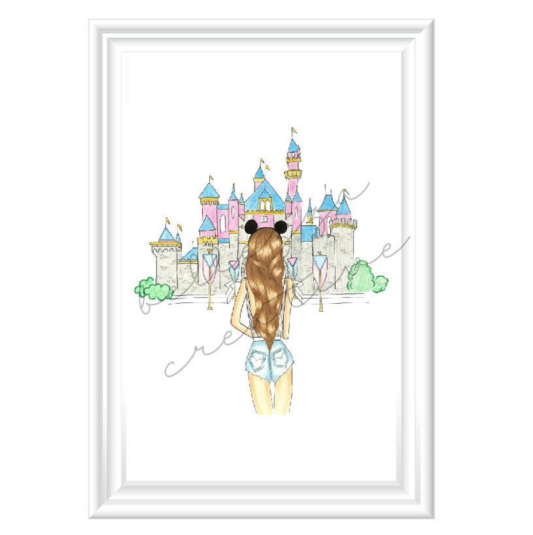 A Princess and Her Castle - Etsy