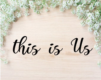 This is Us Script - Etsy