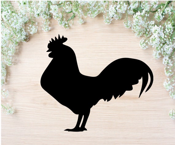Download Rooster Svg Cut File Svg Cut File Chicken Hen Dxf Cricut Svg Etsy