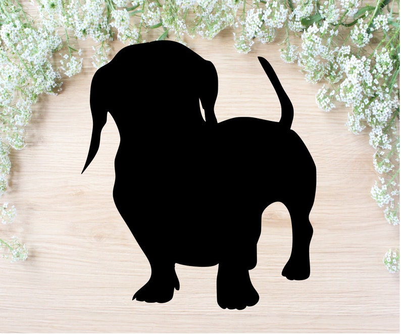 Paper Paper Party Supplies Dachshund Instant Download Cut File Cricut File Silhouette File Weenie Dog Cut File Weenie Dog Svg Dachshund Dxf Dachshund Png