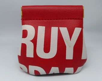Squeeze wallet red (vegan) RUY