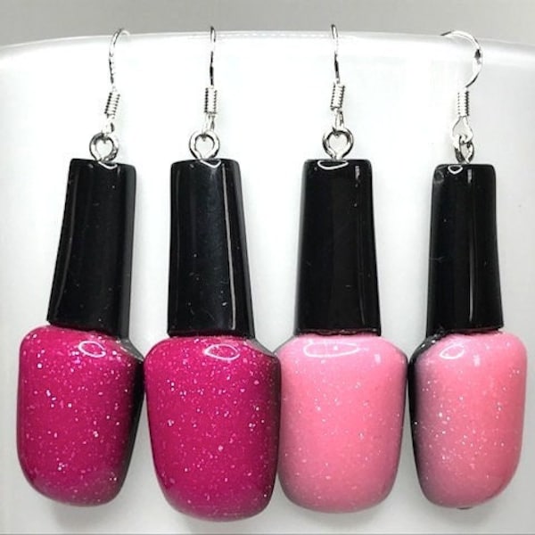 Nail Earrings Etsy