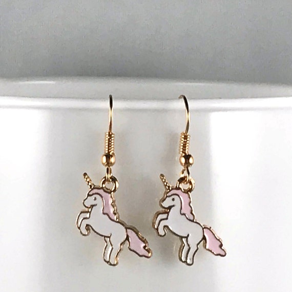 9 Rainbow Moon 18KT Plated Chandelier Earrings 9 Rainbow Moon 18KT Plated Chandelier Earrings