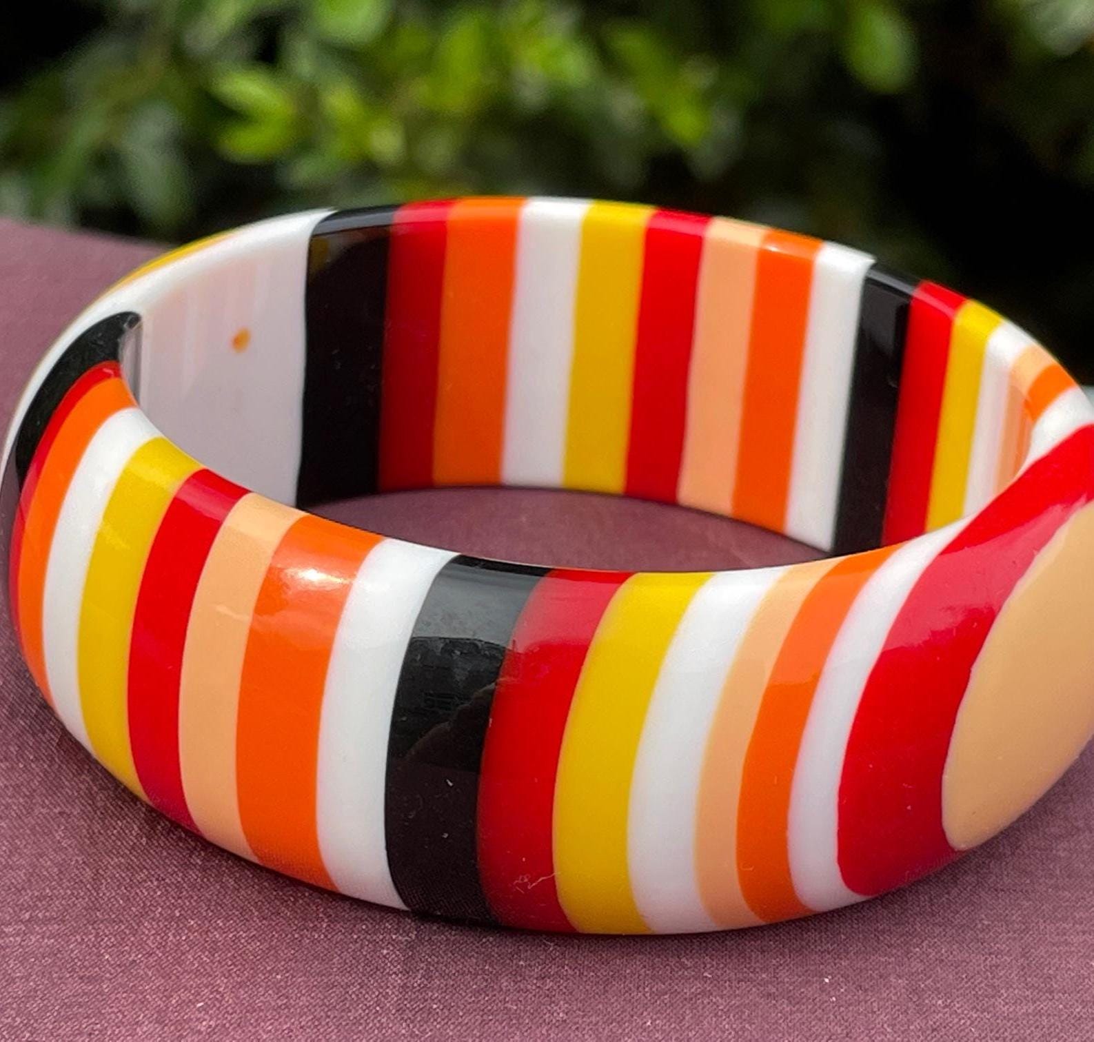 Bracelet Créateur SOBRAL Design Signé - Occasion, Matière Résine