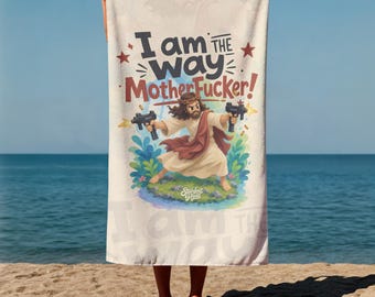 I am the Way - Beach Towel