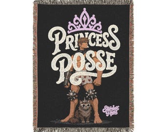 Princess Posse - Dungeon Crawler Carl Inspired - Woven Blanket