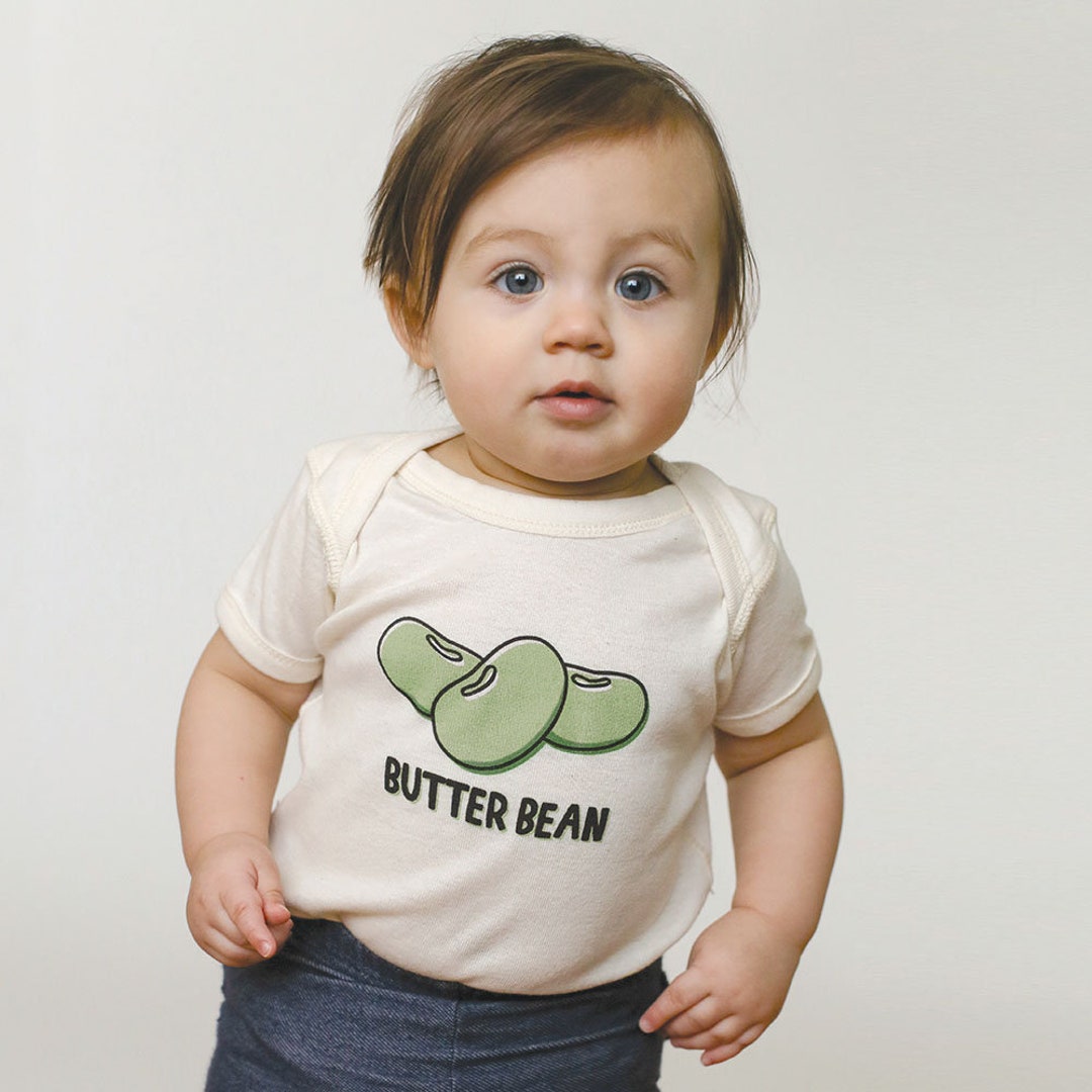 Butter Bean Southern Food Nickname Short Sleeve Baby Bodysuit Etsy