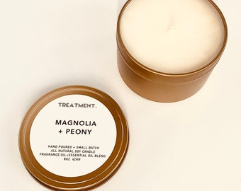 Magnolia Peony Soy Candle