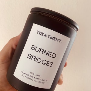 Burned Bridges Soy Candle