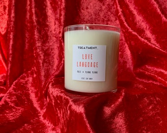 NEW!! Love Language Soy Candle