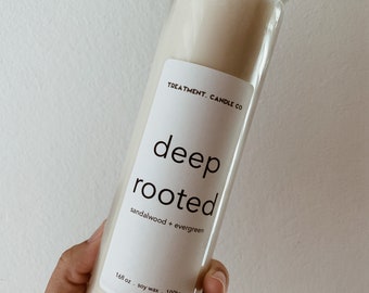 NEW!! Deep Rooted Soy Candle